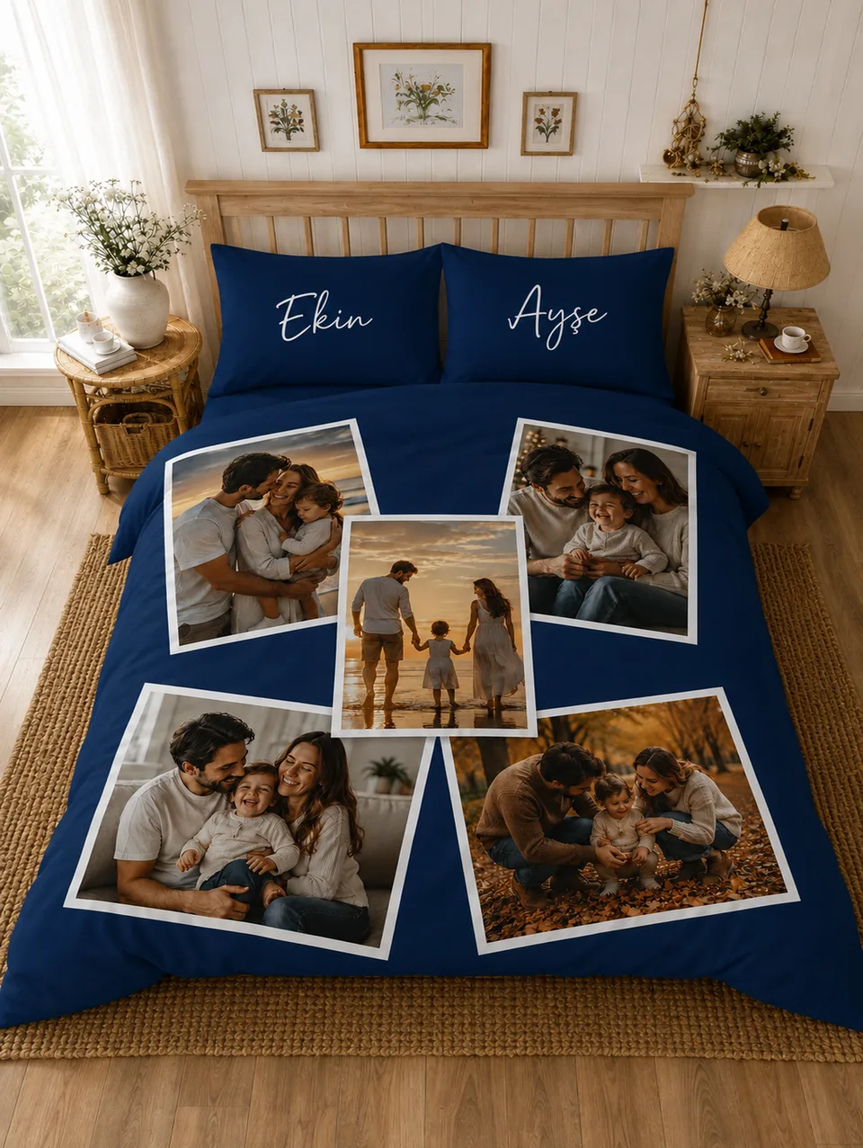 Canım Ailem Çift Kişilik Nevresim Takımı